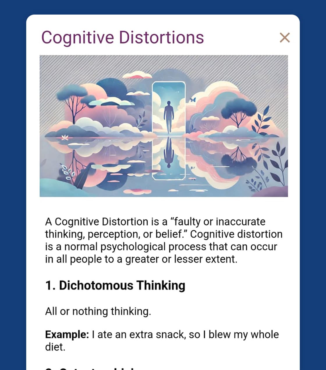 cognitive-distortions-featured featured image of cognitive distortions