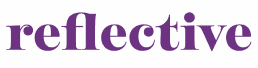 reflective logo